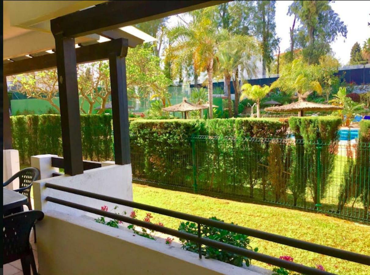 Puerto Banus With Private Garden Apartment Marbella Bagian luar foto