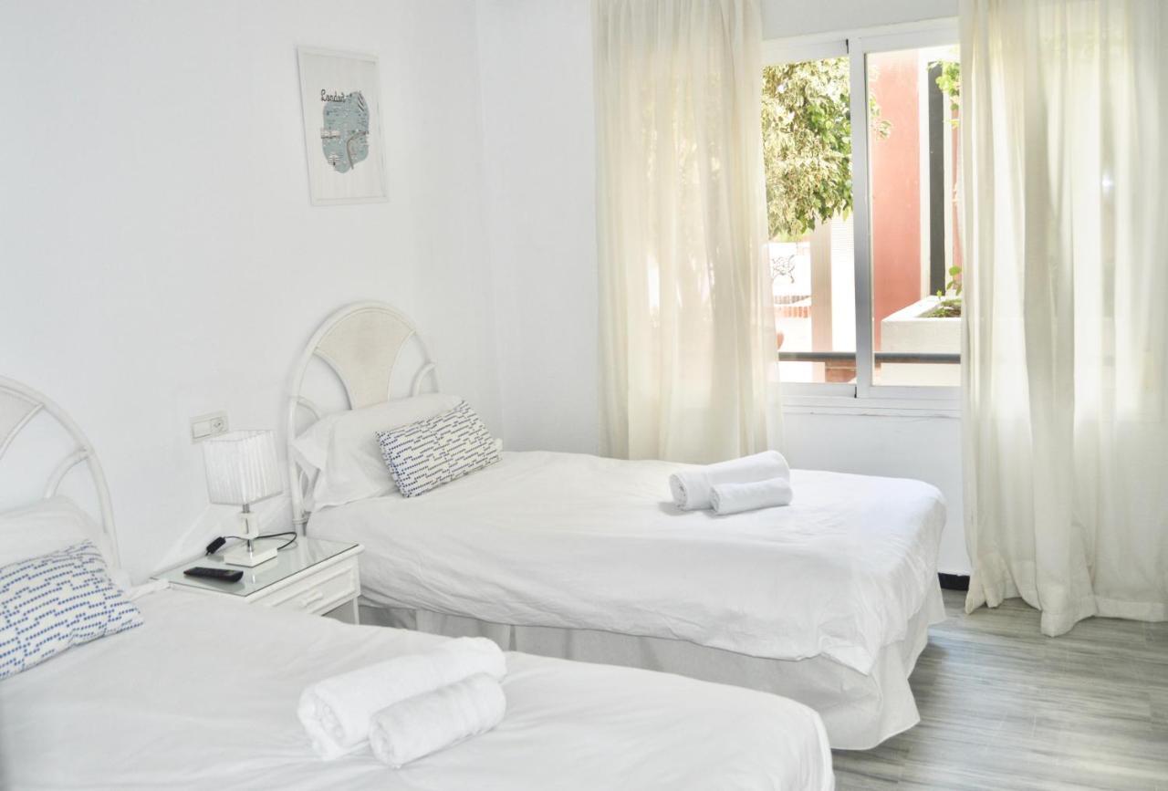 Puerto Banus With Private Garden Apartment Marbella Bagian luar foto